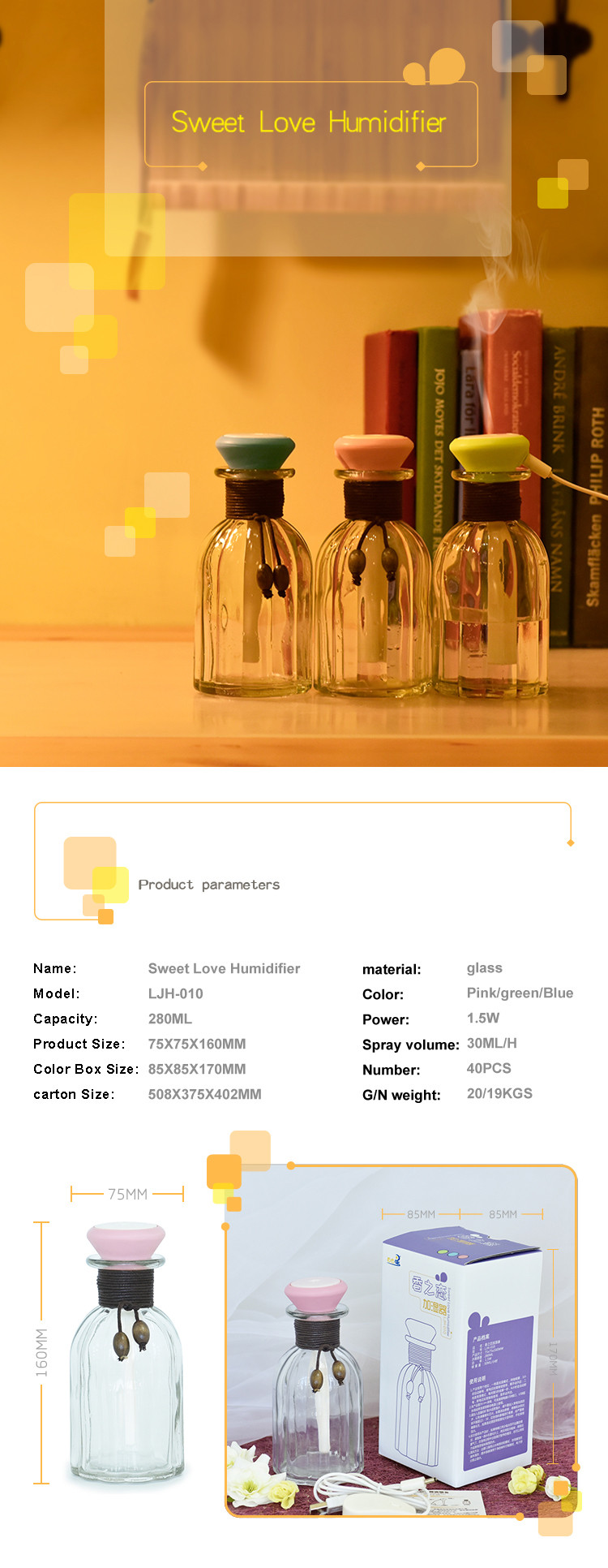 Sweet Love Humidifier