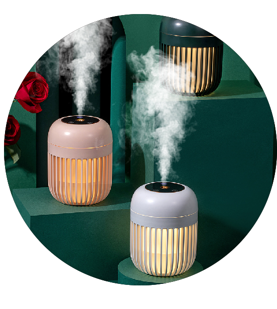 2021 600ML portable essential small oils aromatherapy diffuser mini mist ultrasonic humidificador humidifiers