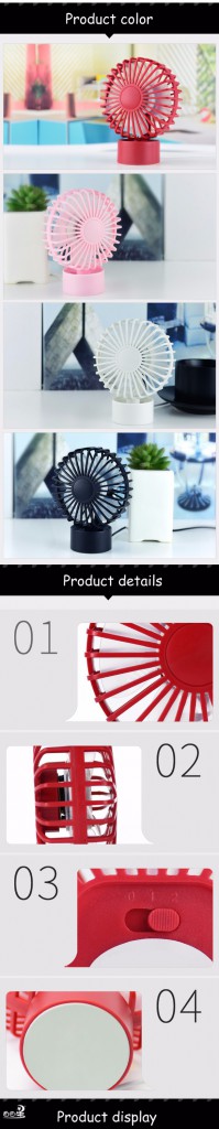 Sun flower usb mini ventilating fan