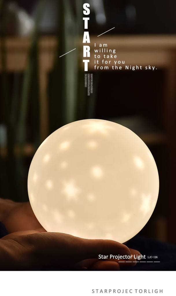 Rechargeable Kid Star Projector Light