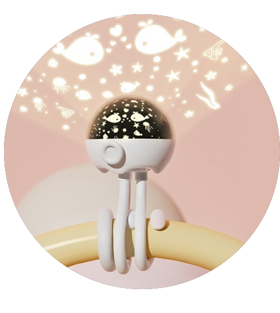 USB Star Octopus Night Light Portable Adjustable Romantic Led Decorative Projector Lamp