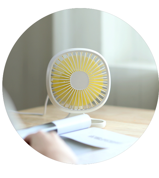 Electric Promotion Power Cold Air Cool Table Fan-Mini